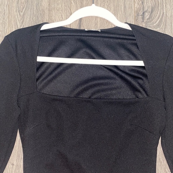 Free People Square neck bodysuit size small - Picture 2 of 3